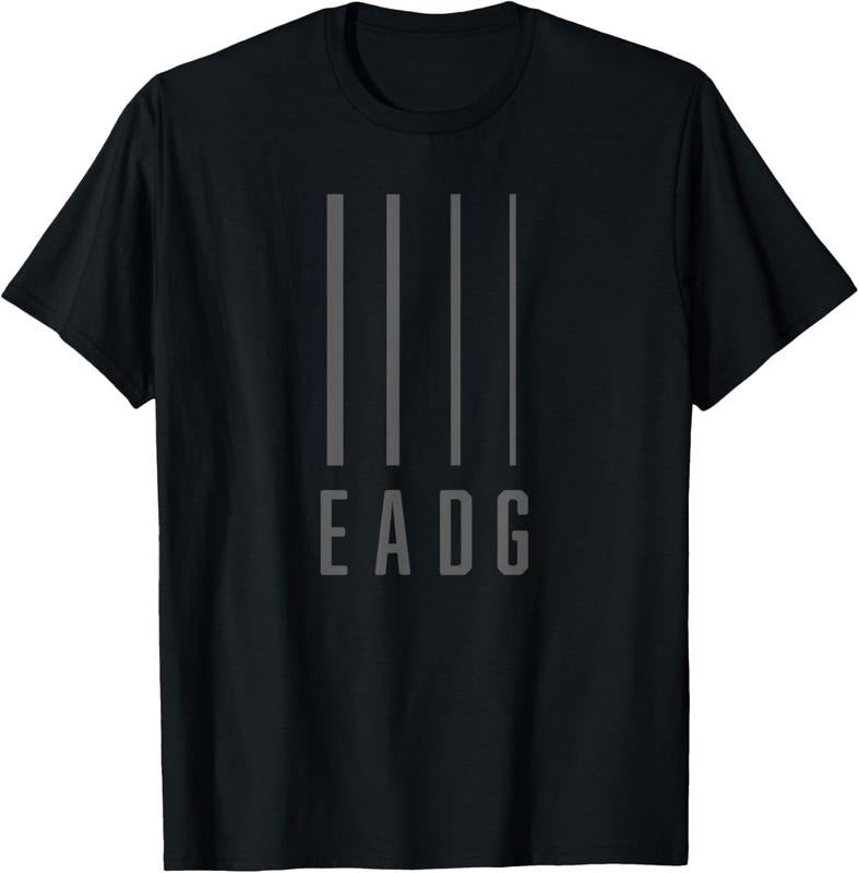 100% Cotton Bass Guitarist Bass Player EADG 4 String T-Shirts, Hoodie, Sweatshirt