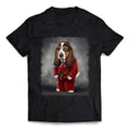Basset Hound Dog Sensei in Japanese Judo and Karate Martial Art - Short-Sleeve Unisex, Men Made in USA T-Shirts, Hoodie,...