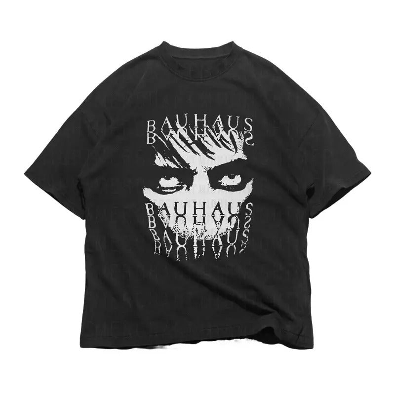 Bauhaus Shirt, Gothic Shirts, Goth Graphic Tee,  Goth Gifts, Band shirts, Fashion Cotton, Full Colors, Full Sizes, For...