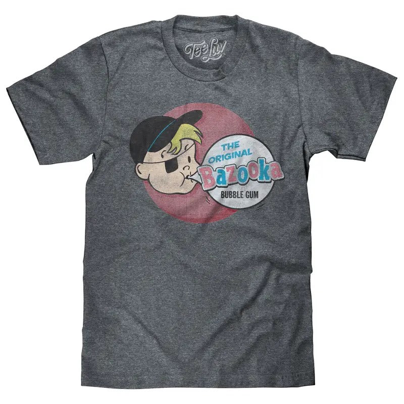 Bazooka Joe T-Shirt - Gray Hoodie, Sweatshirt | GrindPrints.com