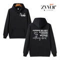 Be Kind Everyone You Meet Is Fighting A Battle You Know Nothing About Hoodie Casual Street Style Fleece Fabric Pullover...