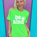 Be Kind Lime Sorbet Tee Hoodie, Sweatshirt | GrindPrints.com