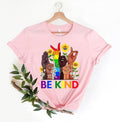 Be Kind Sign Language T Shirt Hoodie Sweater, Be Kind Rainbow Shirt, Be Kind T-Shirt, Kindness Shirt, LGBT Pride Shirt,...