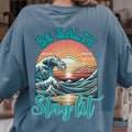Be Salty Stay Lit Boho Beachy Tee Bible Verse Christian Shirts Beach Inspired Shirt Trendy Christians T Shirts Jesus...