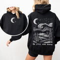 Be Still And Know, Bible, Faith, Christian, Religious Hoodie, Hooded Sweatshirt T-Shirts | GrindPrints.com