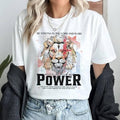 Be Strong In The Lord And In His Mighty Power Shirt Bible Verse shirt Religious Shirt, Jesus Shirt Christian Gift Hoodie,...