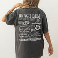 Beach Bum Tee Preppy Shirt Y2k Wearing Coconut girl Tee Shark Lover gift Woman's clothing Ocean Surf Shirt Hoodie, Sweatshirt