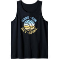 Beach Volleyball Quote Tank Top MADE IN USA T-Shirts, Hoodie, Sweatshirt | GrindPrints.com