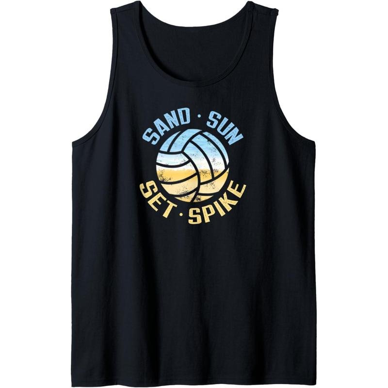 Beach Volleyball Quote Tank Top MADE IN USA T-Shirts, Hoodie, Sweatshirt | GrindPrints.com