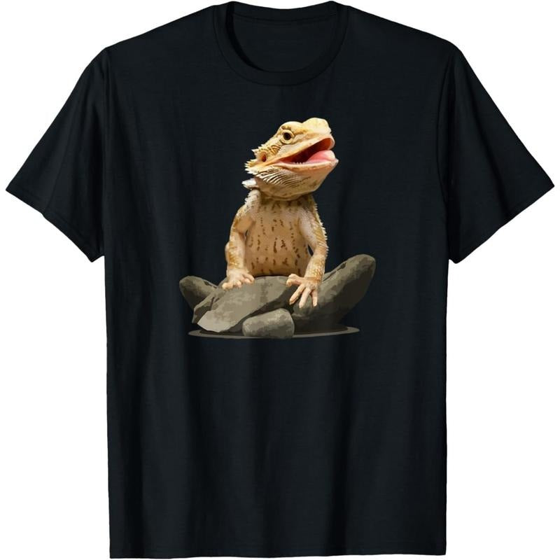 Bearded Dragon Shirt Youth Gecko Lizard Animal T-Shirt made in usa Hoodie, Sweatshirt | GrindPrints.com