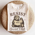 Bears Penguins RESIST t Shirt, Social Club Penguins sweatshirt, I Stand With The Penguins hoodie, Flippers Up Social...