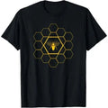Bee Honeycomb Beekeeper Beekeeping T-Shirt Gift T-Shirt Made in USA Hoodie, Sweatshirt | GrindPrints.com