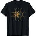 Beekeeper Beekeeping - Honeycomb Love For Bees T-Shirt  Made in USA Hoodie, Sweatshirt | GrindPrints.com