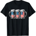 Beer American Flag 4th of July Men Merica Drinking USA T-Shirt  made in us Hoodie, Sweatshirt | GrindPrints.com