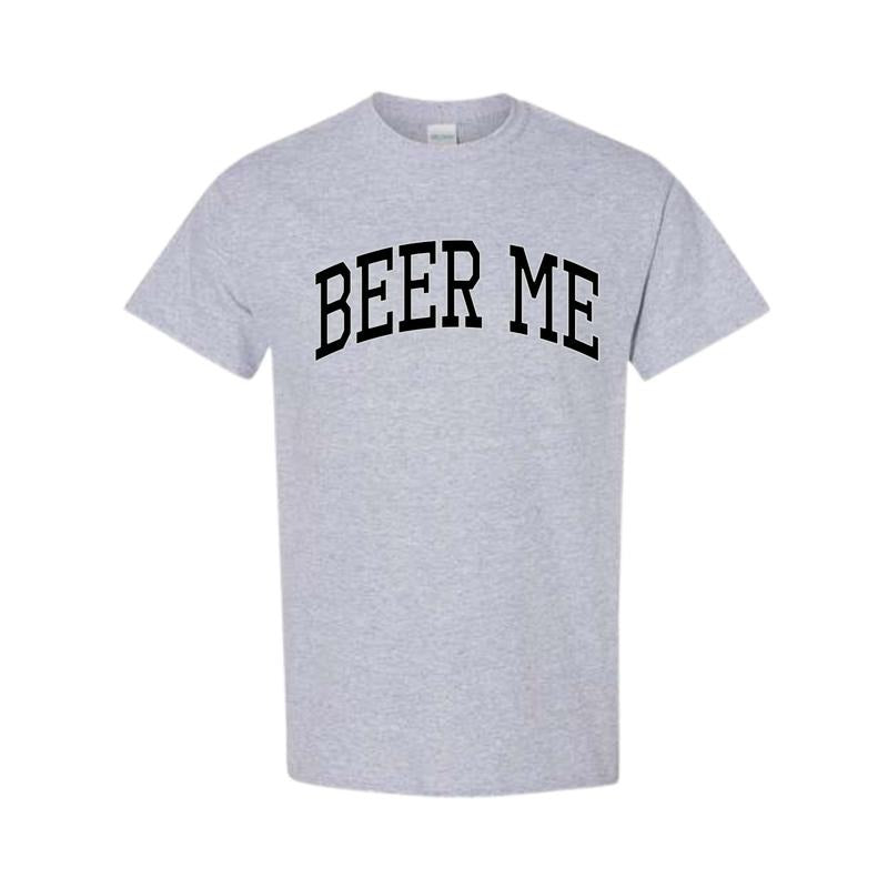 Beer Me Comfort Colors Shirt Beer Me Shirt Tailgate Shirt Day Drinking Shirt Full Color Full Size Classic Cotton T-Shirts, Hoodie, Sweatshirt