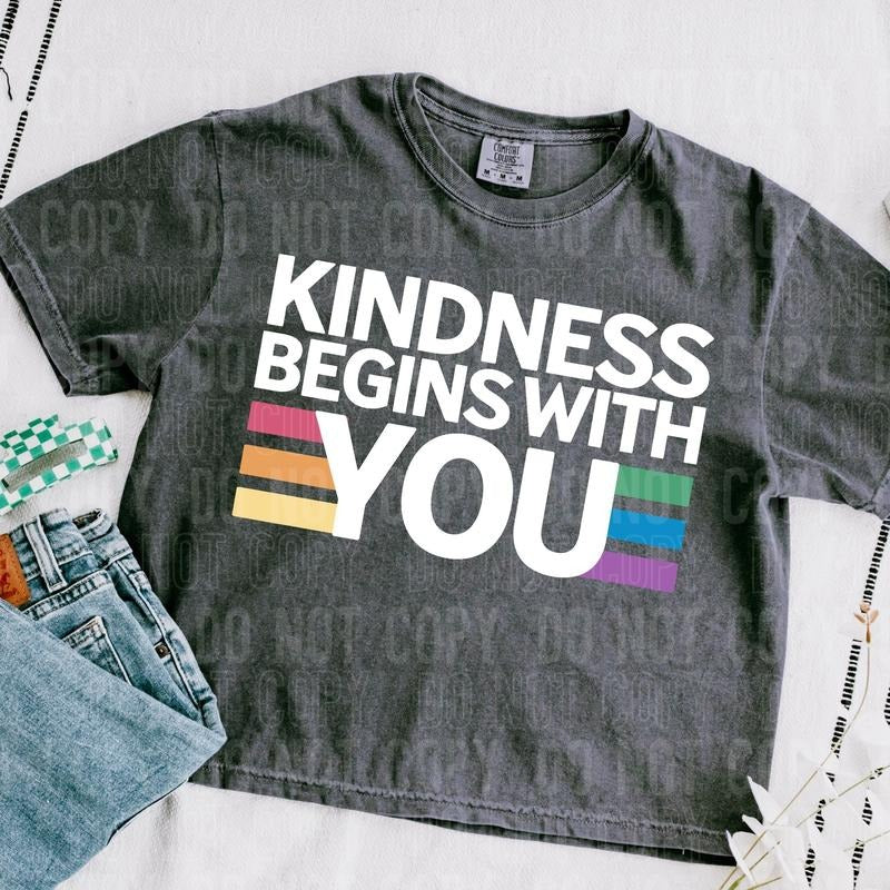 Begins with You DTF Transfers - THIS IS NOT A SHIRT Hoodie, Sweatshirt | GrindPrints.com