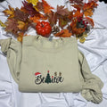 Believe Christmas sweatshirt T-Shirts, Hoodie | GrindPrints.com