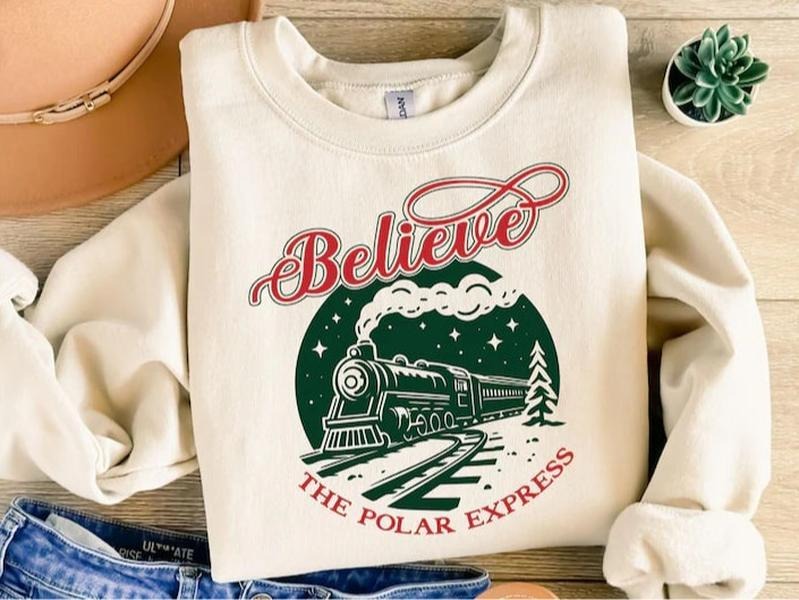 Believe Polar Express Polar Express Shirt Polar Express Ticket Vintage T-Shirts, Hoodie, Sweatshirt