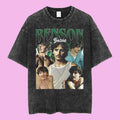 Benson Boone Retro Collage Graphic Tee, 90s Style Music Artist Shirt, Fan Merch Aesthetic T-Shirt, Unisex Menswear...