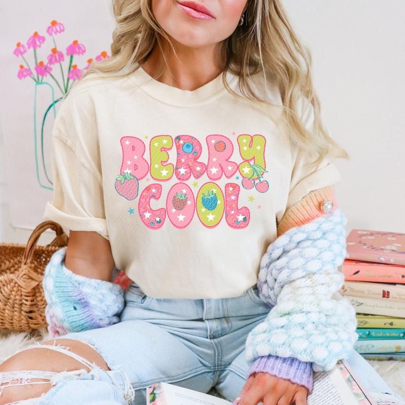 Berry Cool DTF Transfers - THIS IS NOT A SHIRT Hoodie, Sweatshirt | GrindPrints.com