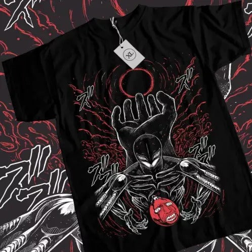 Berserk T-shirt Manga Guts Berserker Armour Horror Anime Black T-Shirt ALL SIZES Hoodie, Sweatshirt | GrindPrints.com