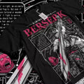 Berserk T-shirt Strip Guts Berserker Armour Horror Anime Gift Tee Shirt All Size Hoodie, Sweatshirt | GrindPrints.com