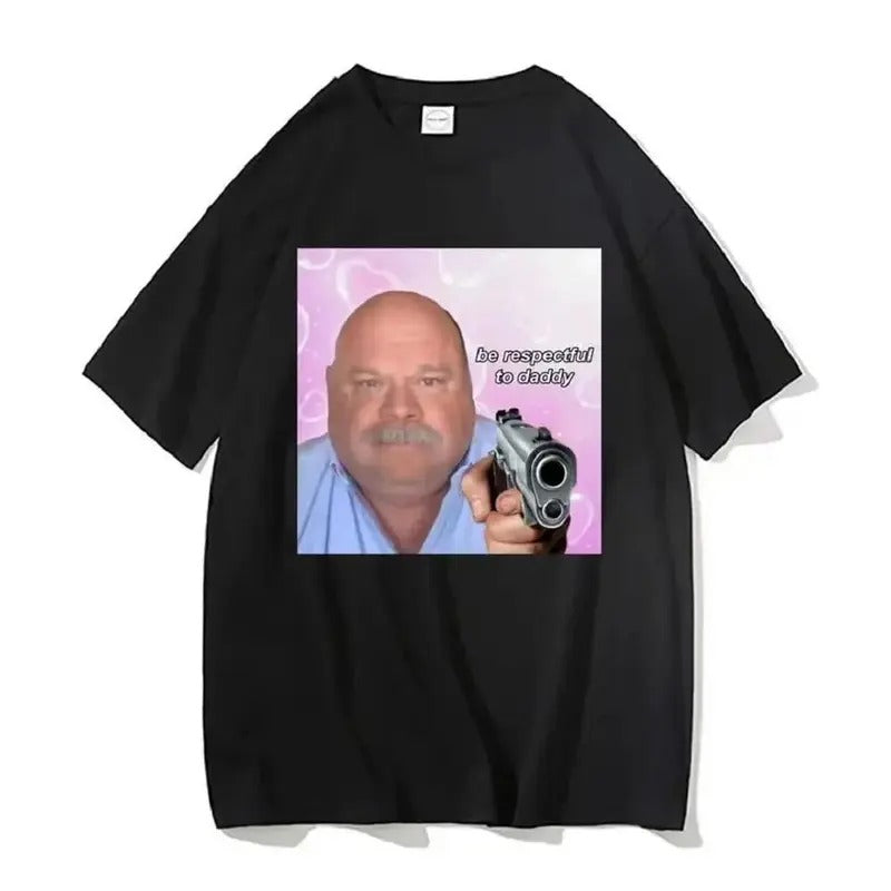 Bertram Be Respectful To Daddy Tshirt Funny Men Women T-shirts Meme Graphic Tees Hoodie, Sweatshirt | GrindPrints.com