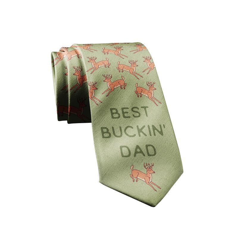 Best Buckin Dad Necktie Funny Neckties for Men Hunting Tie Cool Novelty Ties for Men Funny Ties T-Shirts, Hoodie, Sweatshirt