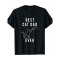 Best Cat Dad Fist Bump T-shirt, Cat Paw Cat T-shirt Made in USA Hoodie, Sweatshirt | GrindPrints.com