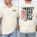 Best Dad By Par Golf Dad Shirt, Father's Day Gift, Best Dad Ever Shirt, Gift for Men for Woman for Father Casual Top for...