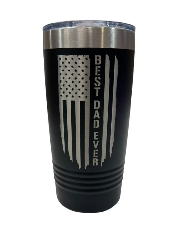 Best Dad Ever American Flag Tumbler T-Shirts, Hoodie, Sweatshirt