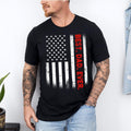 Best Dad Ever Shirt, USA Flag Patriotic Shirt, Fathers Day Gift for Daddy T Shirt, 4th of July Shirt, New Dad Birthday...