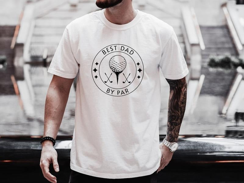 Best Dad Shirt for Father's Day Gift, Best Dad By Par TShirt, Golfer Gift, Golf Shirt for Men, Gift for Dad Hoodie,...
