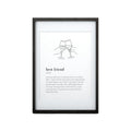 Best Friend Definition Art Print, Friend Definition, Best Friend Quote, Gifts For Besties Friends Wall Art Decor, Poster...