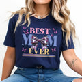 Best Mom Ever T-shirt, Mother's Day Gift for Mom, Floral Coquette Bow Shirt, Retro Mom Shirt Hoodie, Sweatshirt