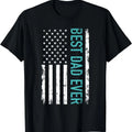 Best Dad Ever US American Flag T-Shirts, Hoodie, Sweatshirt