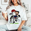 Betty Boop Shirt, Betty Boop Cowboys Shirt, Betty Boop Tee Shirt, Funny Shirt, Gift For Betty Boop Fan Hoodie, Sweatshirt