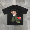 Betty Boop Vintage Betty Boop Y2k Hip Hop Menswear Top Streetwear T-Shirts, Hoodie, Sweatshirt