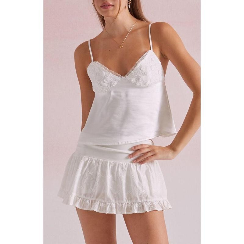 Beverly and Beck Women's Arabella Satin Tie Back Tank Top T-Shirts, Hoodie, Sweatshirt | GrindPrints.com