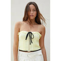 Beverly and Beck Women's Bianca Strapless Corset T-Shirts, Hoodie, Sweatshirt | GrindPrints.com
