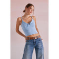 Beverly and Beck Women's Candy Tie Front Tank Top T-Shirts, Hoodie, Sweatshirt | GrindPrints.com