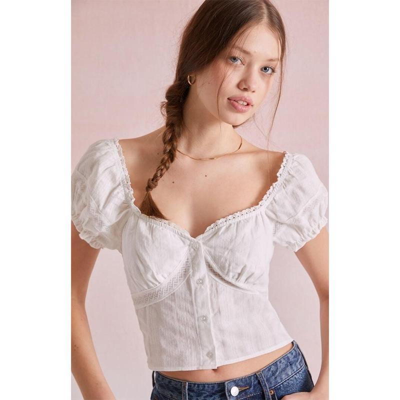 Beverly and Beck Women's Claudia Embroidered Top T-Shirts, Hoodie, Sweatshirt | GrindPrints.com