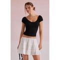Beverly and Beck Women's Daisy Corset T-Shirt Hoodie, Sweatshirt | GrindPrints.com