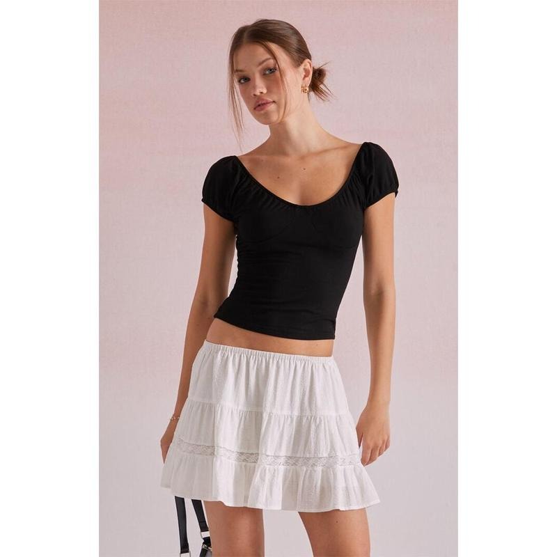 Beverly and Beck Women's Daisy Corset T-Shirt Hoodie, Sweatshirt | GrindPrints.com