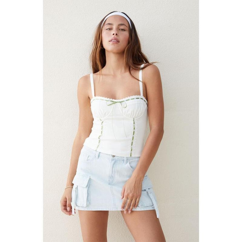 Beverly and Beck Women's Francesa Femme Trim Corset T-Shirts, Hoodie, Sweatshirt | GrindPrints.com