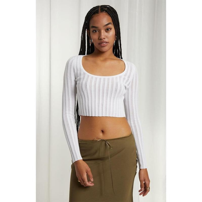 Beverly and Beck Women's Gabriella Scoop Neck Sweater T-Shirts, Hoodie, Sweatshirt | GrindPrints.com