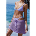 Beverly and Beck Women's Nova Tie Mini Skirt T-Shirts, Hoodie, Sweatshirt | GrindPrints.com