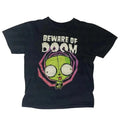 Beware Of Doom Baby Tee, Gothic Emo Girl Baby Tees, Clothes 2000s, Y2k Top Women Streetwear, Emo Girl Tops, Grunge 2000s,...