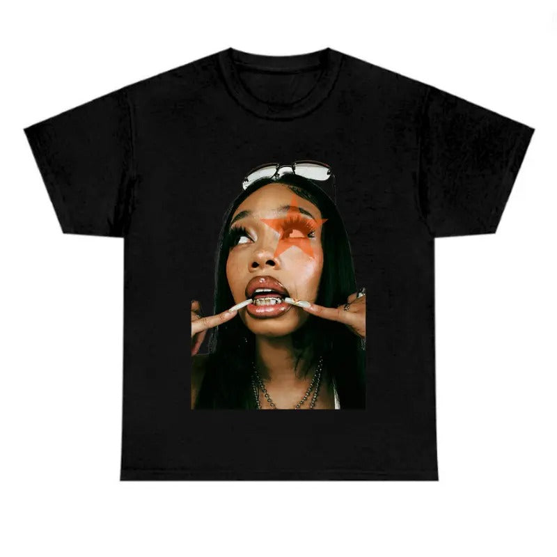 Big Face Anicyaaa Star Orange t shirt Fan Tee Hoodie, Sweatshirt | GrindPrints.com
