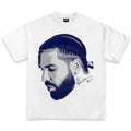 Big Face Navy Drake Shirt, Rap Concert Tee Hoodie, Sweatshirt | GrindPrints.com